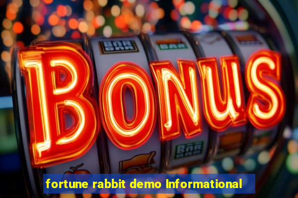 fortune rabbit demo Informational