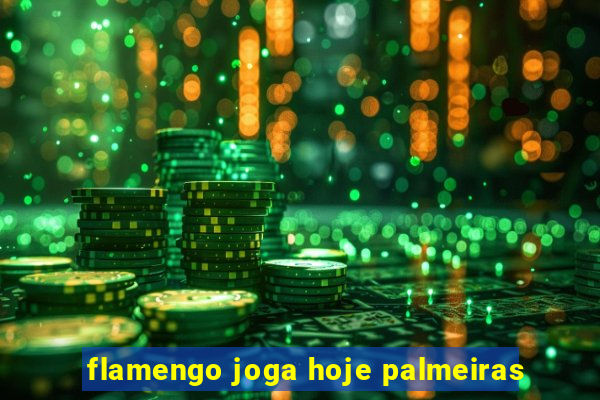 flamengo joga hoje palmeiras