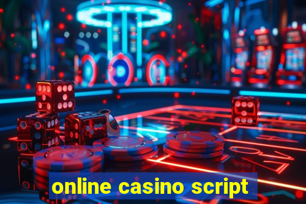 online casino script