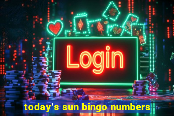 today's sun bingo numbers