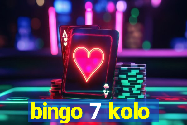 bingo 7 kolo