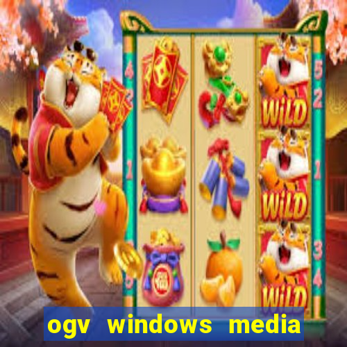 ogv windows media player codec