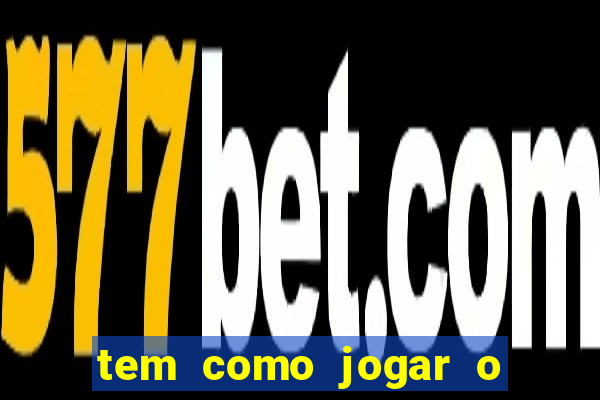 tem como jogar o jogo do bicho online