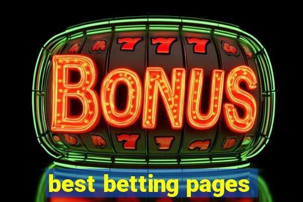 best betting pages