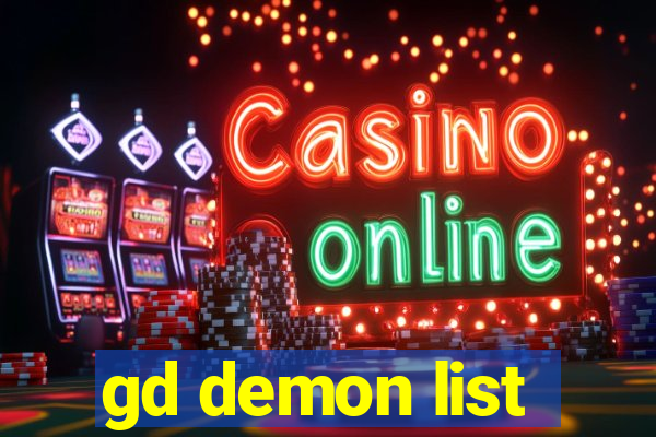 gd demon list