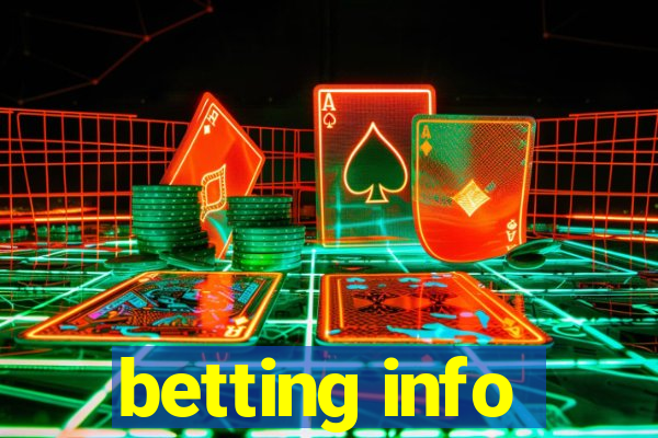 betting info