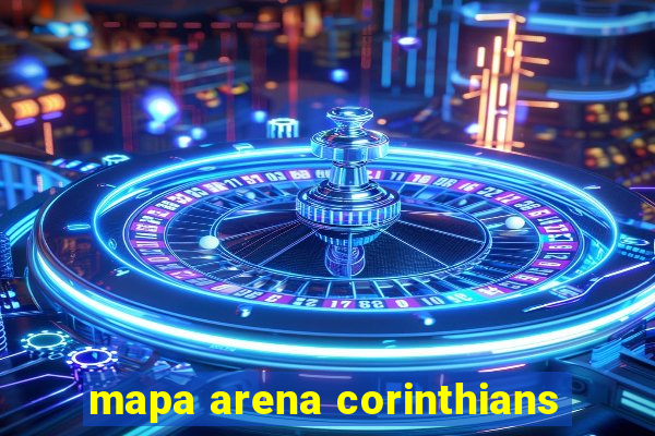 mapa arena corinthians