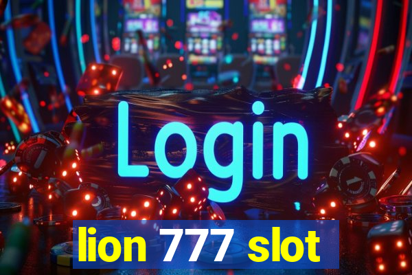 lion 777 slot