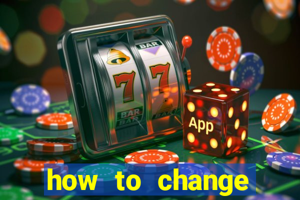 how to change bingo card on slot machine