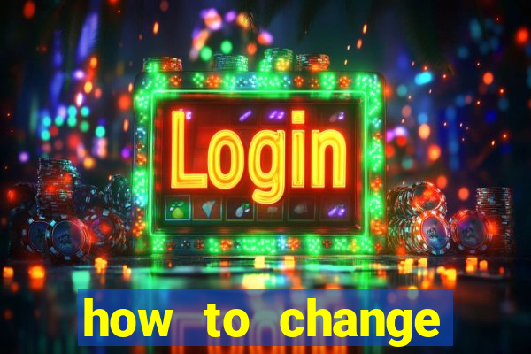 how to change bingo card on slot machine