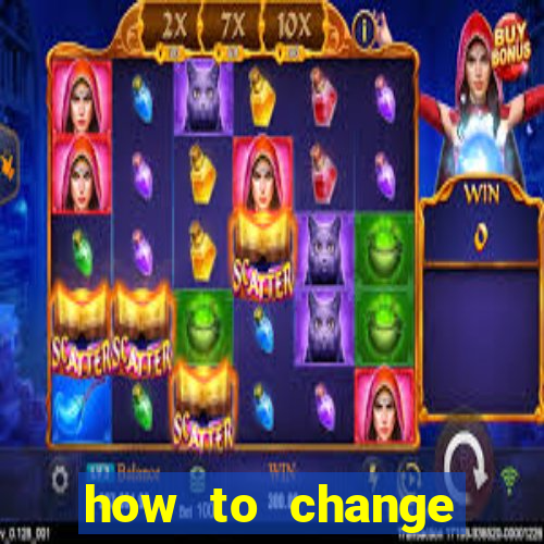 how to change bingo card on slot machine