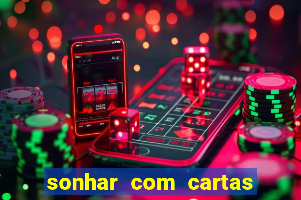 sonhar com cartas de baralho no chao