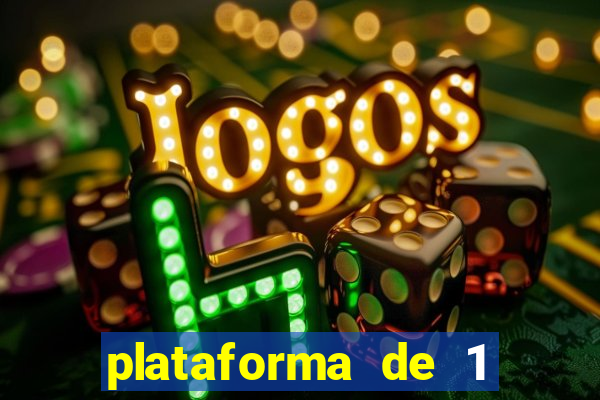 plataforma de 1 real fortune tiger