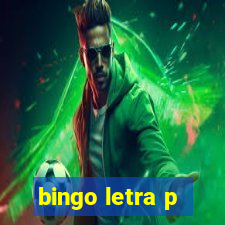 bingo letra p