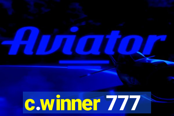 c.winner 777