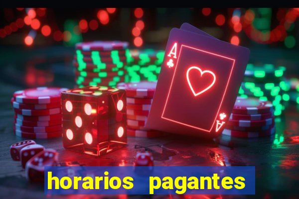 horarios pagantes pg slots