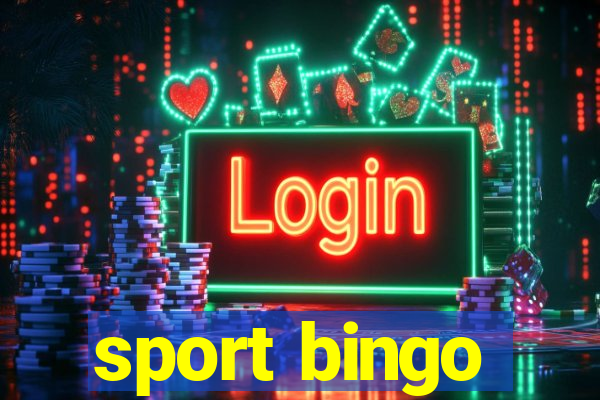 sport bingo