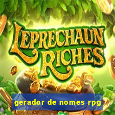 gerador de nomes rpg