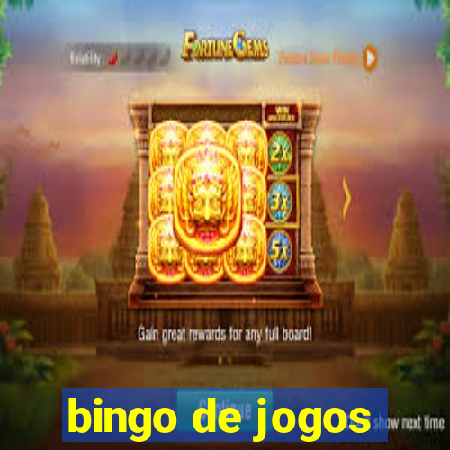 bingo de jogos