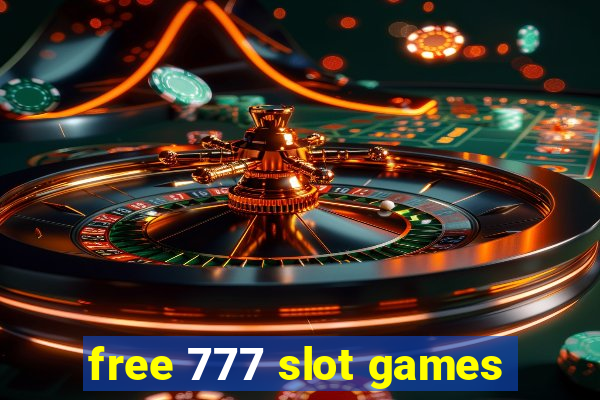 free 777 slot games