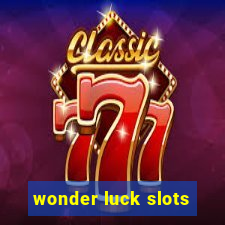 wonder luck slots