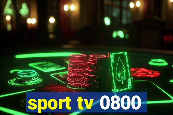 sport tv 0800