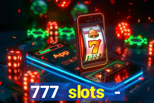 777 slots - reclame aqui