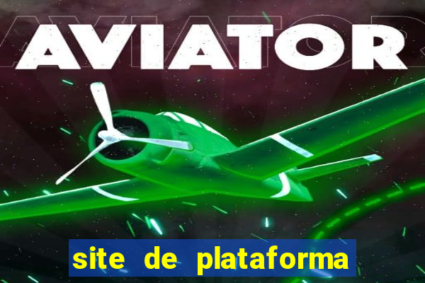 site de plataforma de jogos