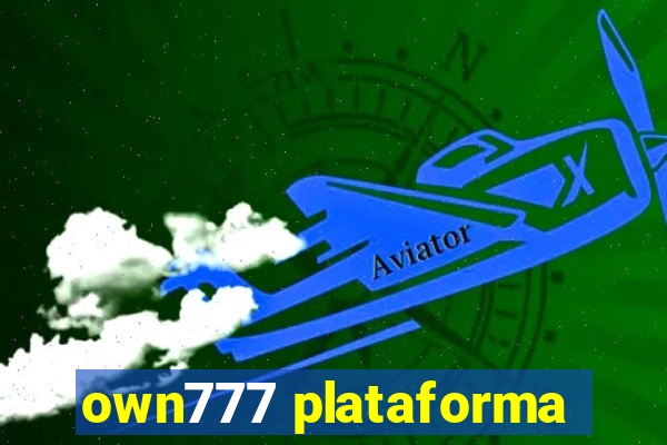 own777 plataforma