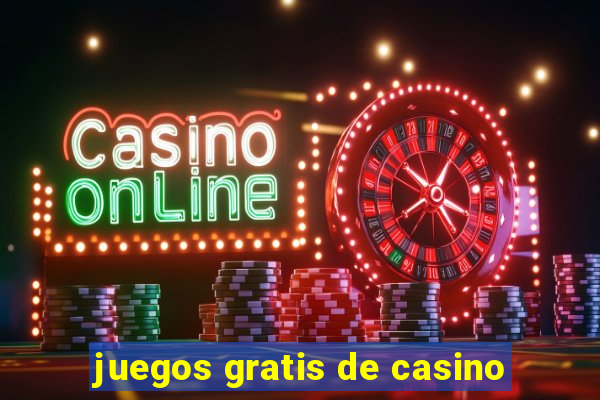 juegos gratis de casino