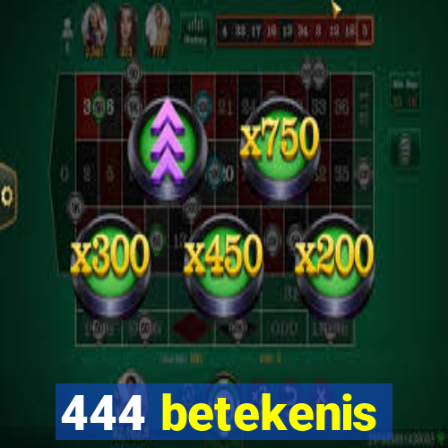 444 betekenis