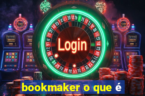 bookmaker o que é