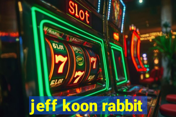 jeff koon rabbit