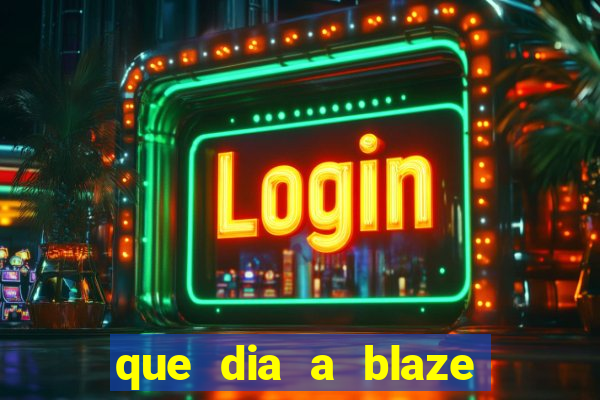 que dia a blaze paga o cashback