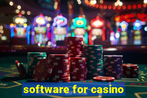 software for casino