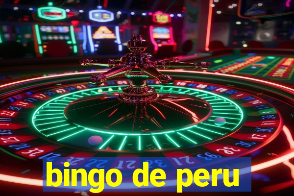 bingo de peru