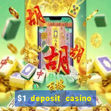 $1 deposit casino book of dead