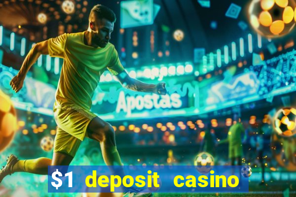 $1 deposit casino book of dead