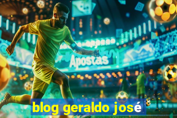 blog geraldo josé