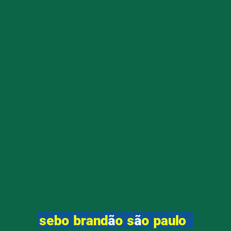 sebo brandão são paulo