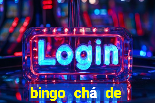 bingo chá de revela??o para imprimir