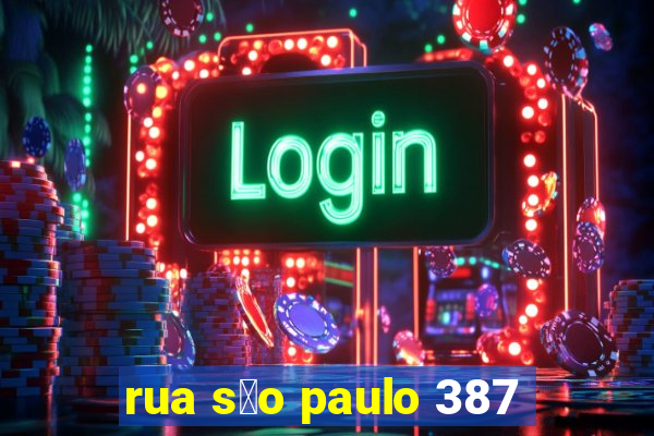 rua s茫o paulo 387