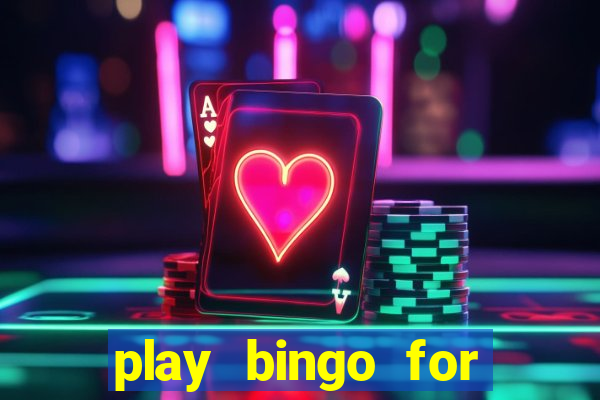 play bingo for money online