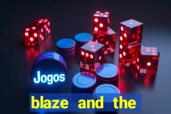 blaze and the monster machines logo font