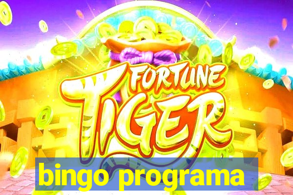 bingo programa