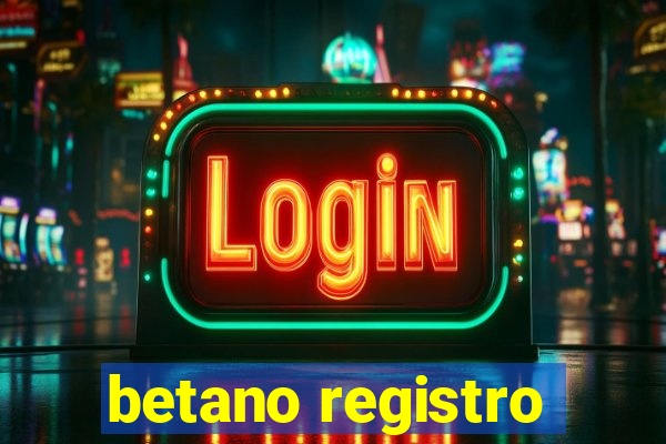 betano registro