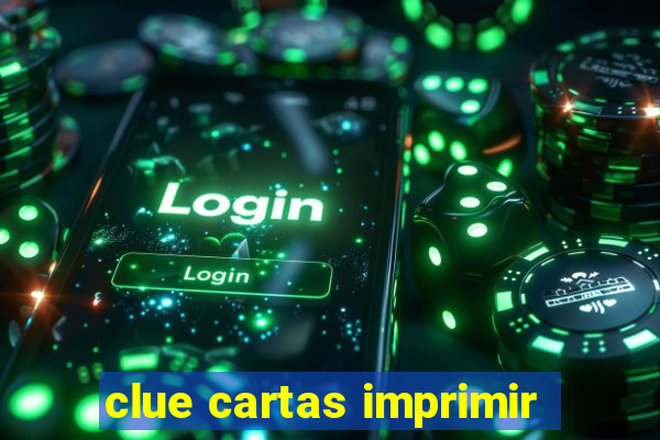 clue cartas imprimir