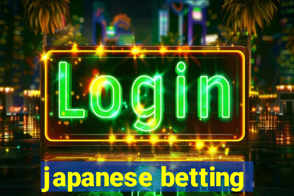 japanese betting