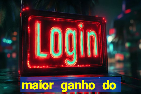 maior ganho do fortune tiger