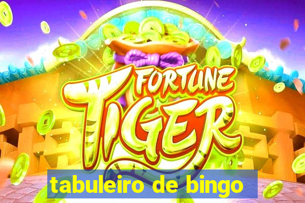 tabuleiro de bingo